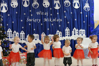 Mikołajki w grupie żłobkowej „Słoneczka”