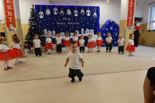 Mikołajki w grupie żłobkowej „Słoneczka”