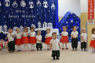 Mikołajki w grupie żłobkowej „Słoneczka”