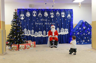 Mikołajki w grupie żłobkowej „Słoneczka”