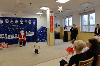 Mikołajki w grupie żłobkowej „Słoneczka”