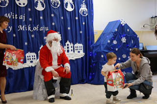 Mikołajki w grupie żłobkowej „Słoneczka”