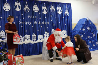 Mikołajki w grupie żłobkowej „Słoneczka”