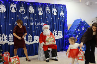 Mikołajki w grupie żłobkowej „Słoneczka”