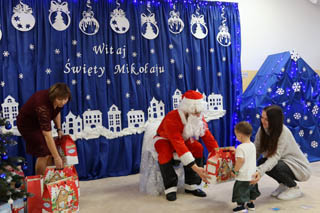 Mikołajki w grupie żłobkowej „Słoneczka”