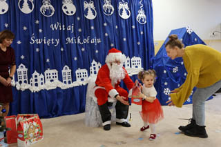 Mikołajki w grupie żłobkowej „Słoneczka”