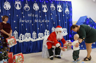 Mikołajki w grupie żłobkowej „Słoneczka”