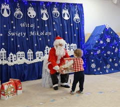 Mikołajki w grupie żłobkowej „Słoneczka”