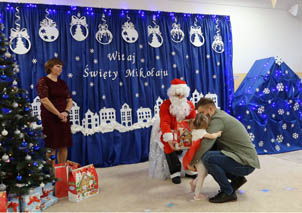 Mikołajki w grupie żłobkowej „Słoneczka”