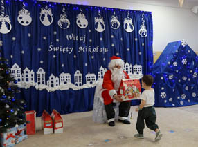 Mikołajki w grupie żłobkowej „Słoneczka”