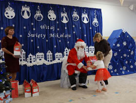 Mikołajki w grupie żłobkowej „Słoneczka”