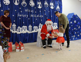 Mikołajki w grupie żłobkowej „Słoneczka”