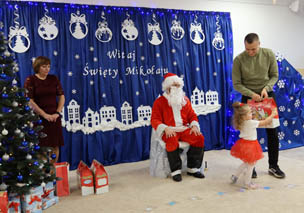 Mikołajki w grupie żłobkowej „Słoneczka”