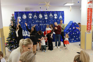 Mikołajki w grupie żłobkowej „Słoneczka”