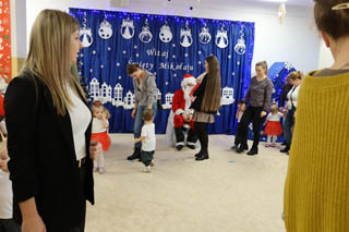 Mikołajki w grupie żłobkowej „Słoneczka”