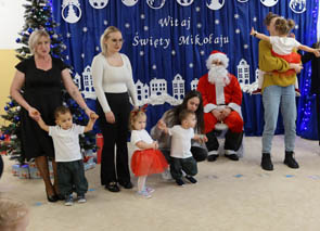 Mikołajki w grupie żłobkowej „Słoneczka”
