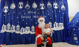 Mikołajki w grupie żłobkowej „Słoneczka”