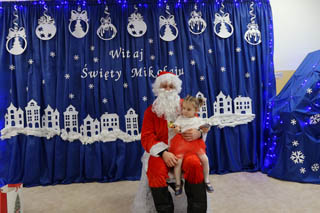 Mikołajki w grupie żłobkowej „Słoneczka”