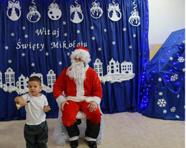 Mikołajki w grupie żłobkowej „Słoneczka”