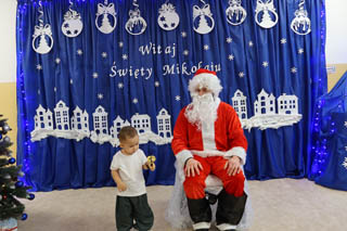 Mikołajki w grupie żłobkowej „Słoneczka”