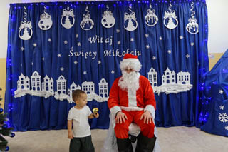 Mikołajki w grupie żłobkowej „Słoneczka”