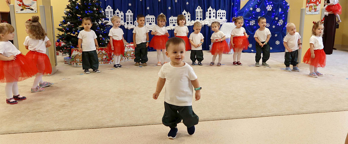 Mikołajki w grupie żłobkowej „Słoneczka”