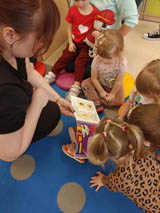 Projekt czytelniczy „Maluszek w Krainie Książek” w styczniu