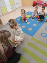 Projekt czytelniczy „Maluszek w Krainie Książek” w styczniu