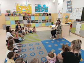 Projekt czytelniczy „Maluszek w Krainie Książek” w styczniu