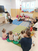 Projekt czytelniczy „Maluszek w Krainie Książek” w styczniu