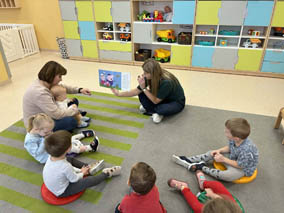 Projekt czytelniczy „Maluszek w Krainie Książek” w styczniu