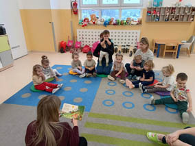 Projekt czytelniczy „Maluszek w Krainie Książek” w styczniu