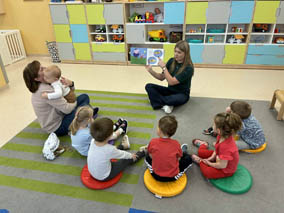 Projekt czytelniczy „Maluszek w Krainie Książek” w styczniu