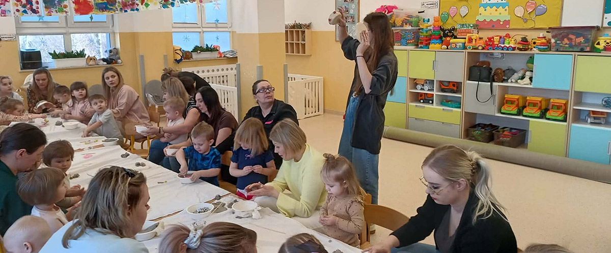 Warsztaty Wielkanocne w Żłobku
