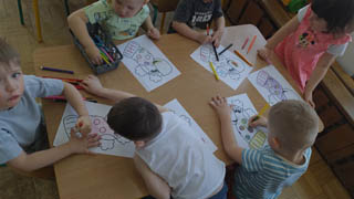 Dzień kolorowej skarpetki w przedszkolu