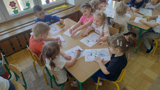 Dzień kolorowej skarpetki w przedszkolu