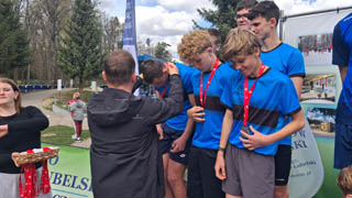 Srebrny medal Wojewódzkich Igrzysk Młodzieży Szkolnej dla Szkoły Podstawowej w Cycowie