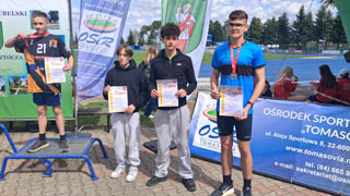 Srebrny medal Wojewódzkich Igrzysk Młodzieży Szkolnej dla Szkoły Podstawowej w Cycowie