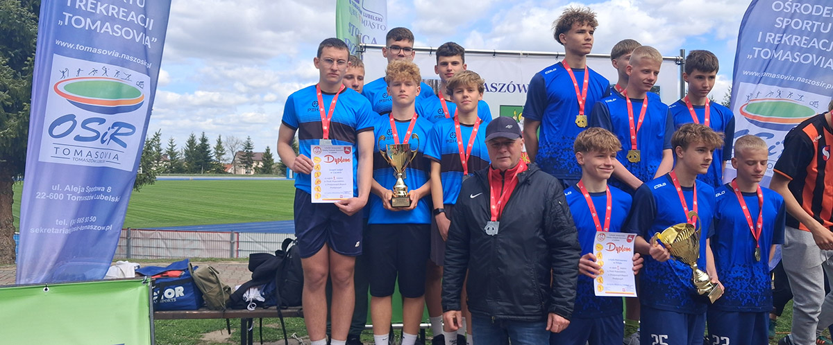 Srebrny medal Wojewódzkich Igrzysk Młodzieży Szkolnej dla Szkoły Podstawowej w Cycowie
