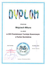 XXV Powiatowy Turniej Rowerowy o Puchar Burmistrza Łęcznej