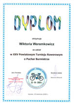 XXV Powiatowy Turniej Rowerowy o Puchar Burmistrza Łęcznej
