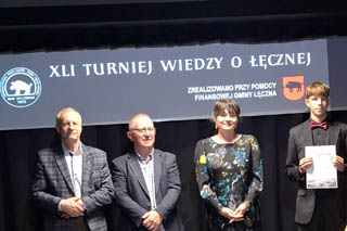 Laureat XLI Turnieju Wiedzy o Łęcznej
