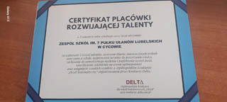 Laureaci Ogólnopolskiego Konkursu „Orzeł Matematyczny”