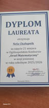 Laureaci Ogólnopolskiego Konkursu „Orzeł Matematyczny”