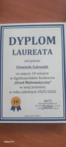 Laureaci Ogólnopolskiego Konkursu „Orzeł Matematyczny”