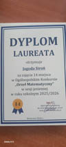 Laureaci Ogólnopolskiego Konkursu „Orzeł Matematyczny”