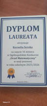 Laureaci Ogólnopolskiego Konkursu „Orzeł Matematyczny”